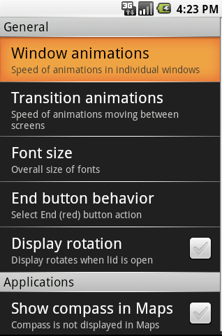Illustration for article titled Screenshot Tour: Taking Android's "Cupcake" 1.5 Update For An Early Spin